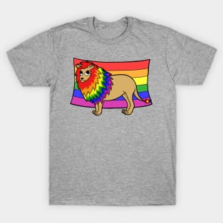 Gay Pride Lion T-Shirt